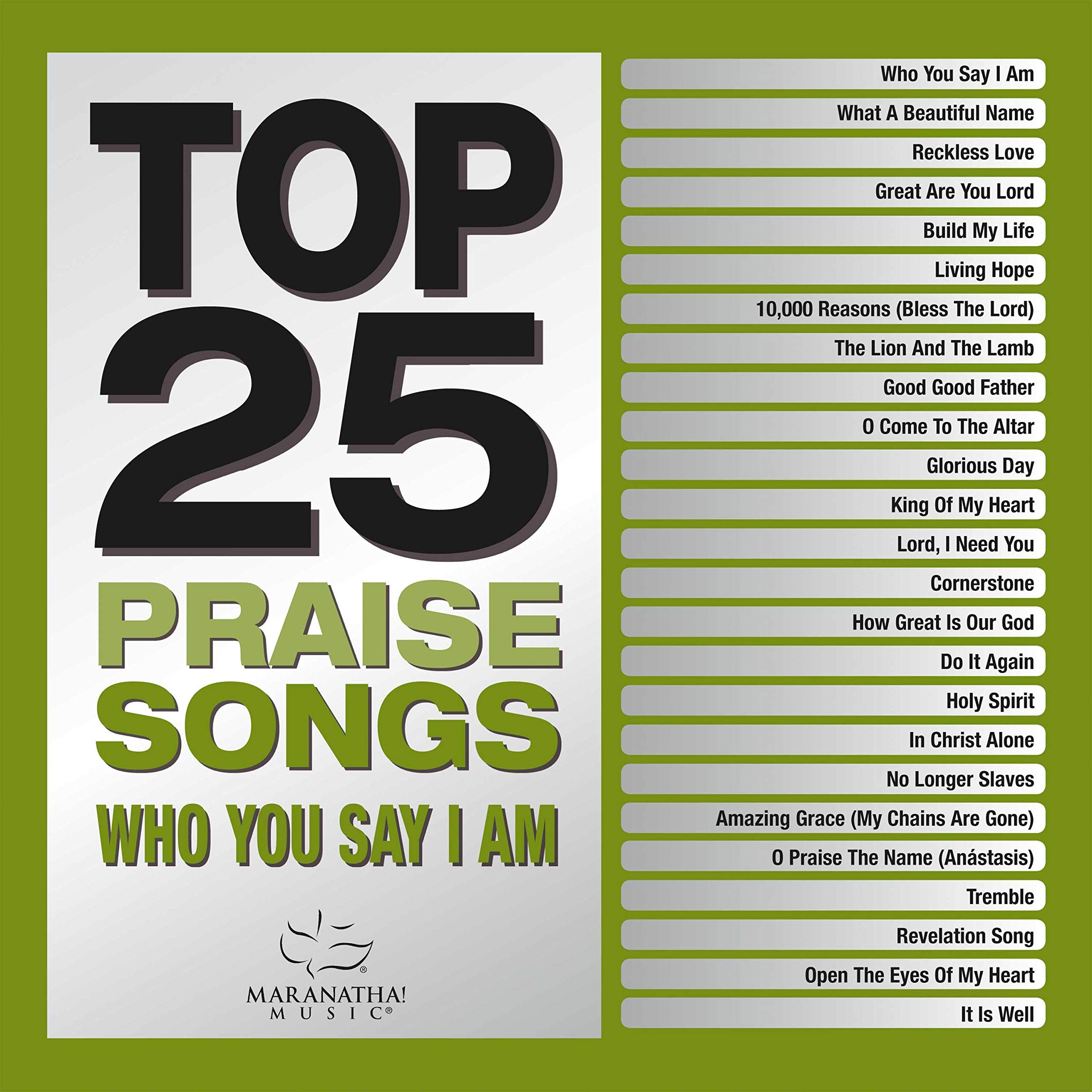 Top 25 Praise Songs: Who You Say I Am (2CD)