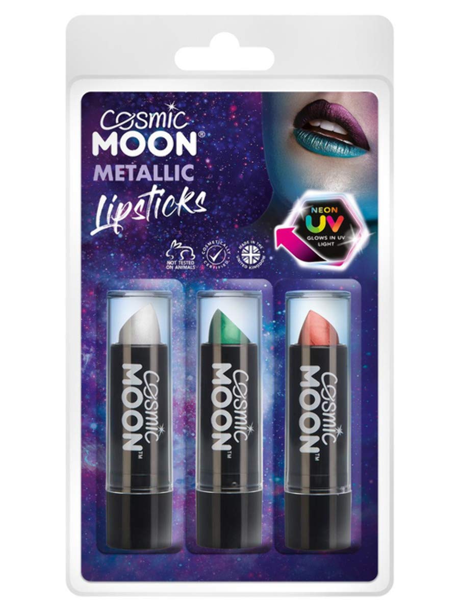 Smiffys Cosmic Moon Metallic Lipstick,