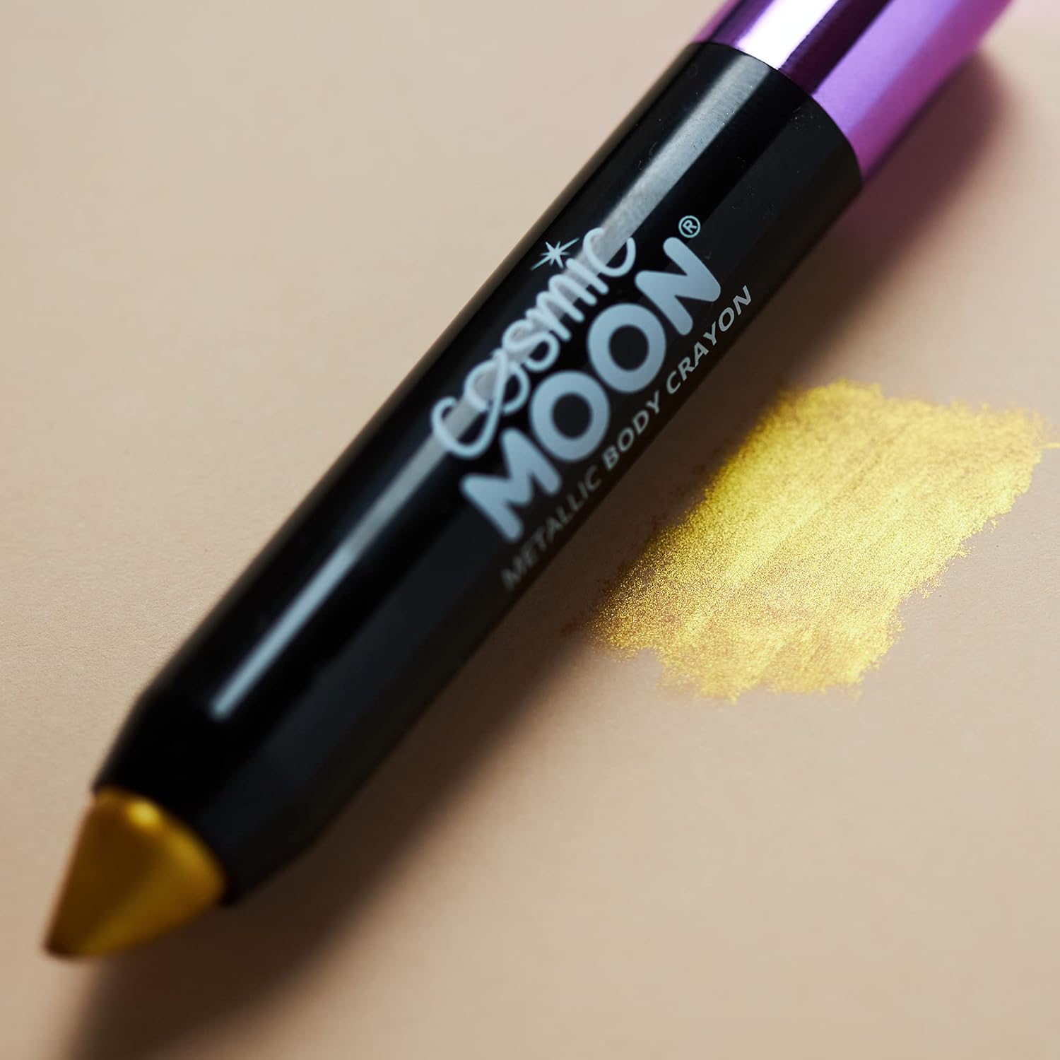 Smiffys Cosmic Moon Metallic Body Crayon, Gold