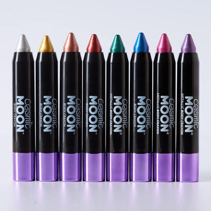 Smiffys Cosmic Moon Metallic Body Crayon, Gold