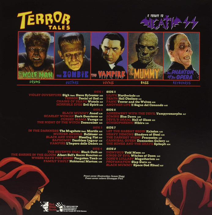 Terror Tales A Tribute To Death Ss / Various (4 Lp)