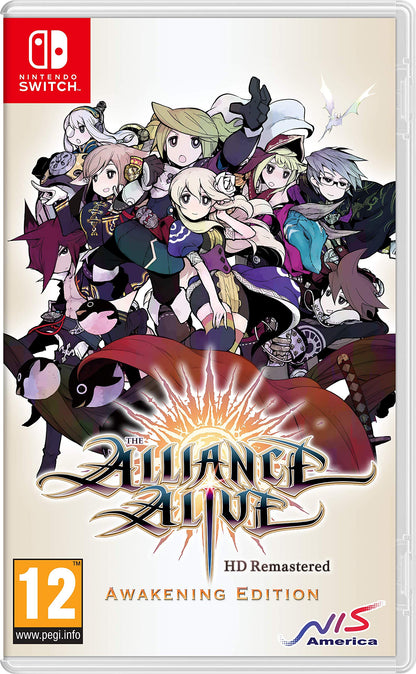The Alliance Alive HD Remastered (Awakening Edition) (Switch) (Nintendo Switch