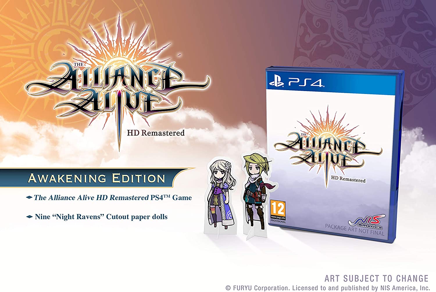The Alliance Alive HD Remastered (Awakening Edition) (PS4