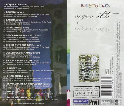 batisto coco acqua alta AudioCD