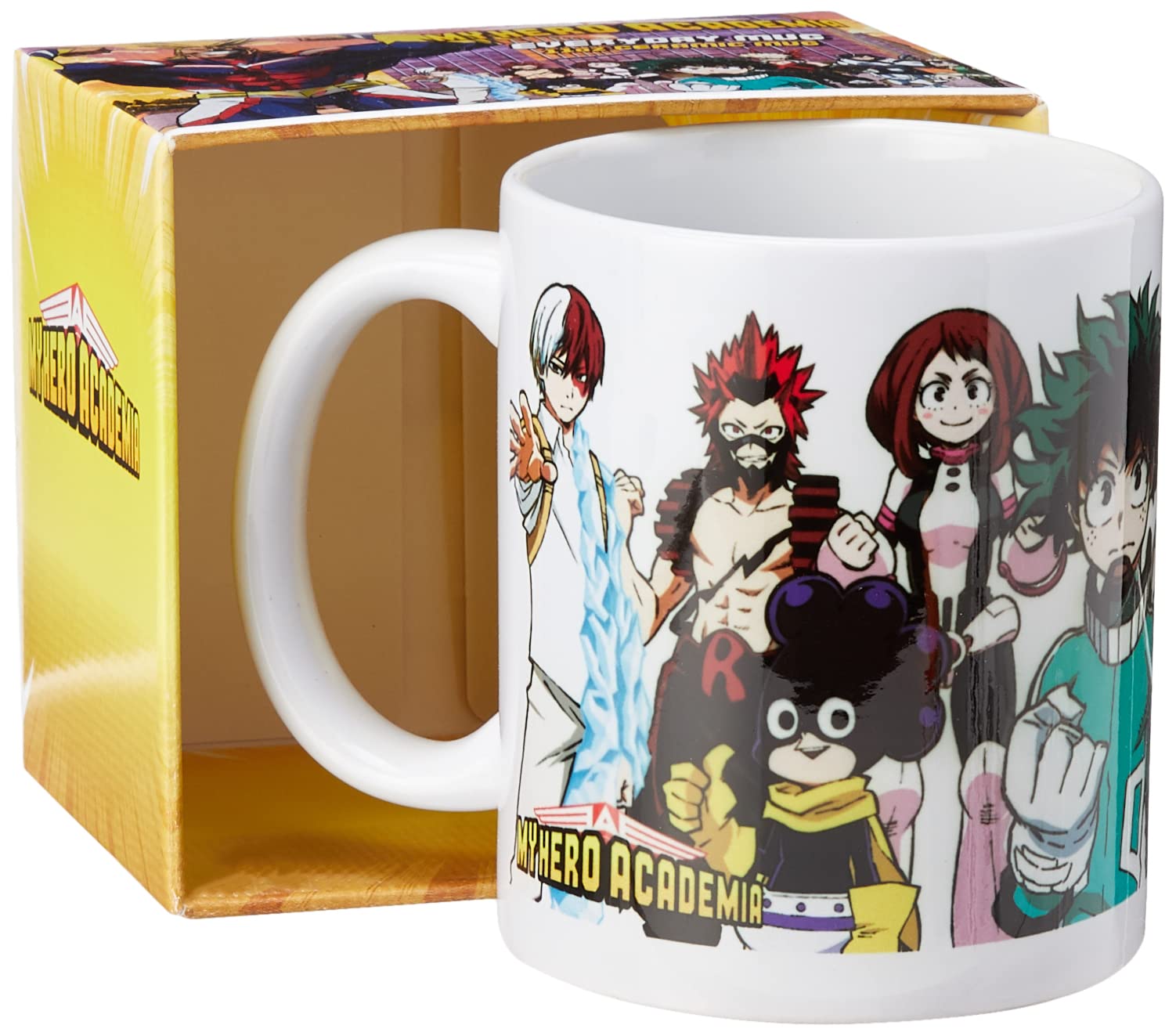 Pyramid MG24985 Academia Academy Costumed Heroes Coffee Mug, Porcelain, Multi-Colour
