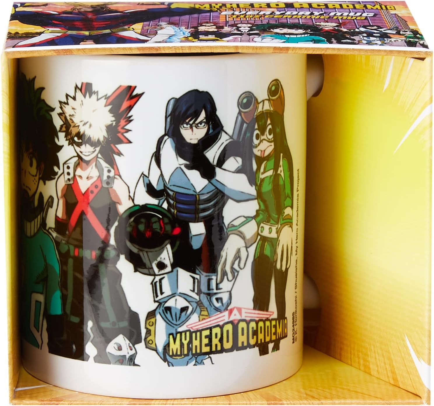 Pyramid MG24985 Academia Academy Costumed Heroes Coffee Mug, Porcelain, Multi-Colour