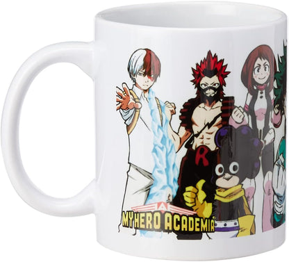 Pyramid MG24985 Academia Academy Costumed Heroes Coffee Mug, Porcelain, Multi-Colour