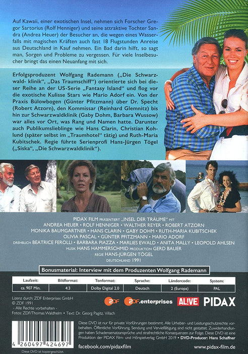 Insel der Träume / Die komplette 21-teilige Kultserie mit Starbesetzung (Pidax Serien-Klassiker)