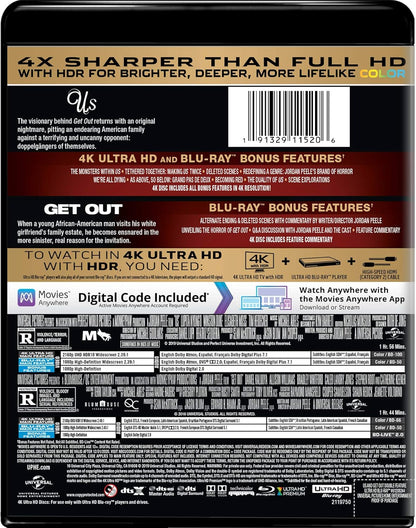 Us / Get Out Double Feature
