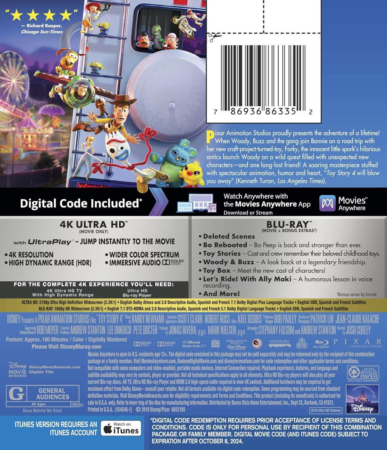 Toy Story 4 (Feature)