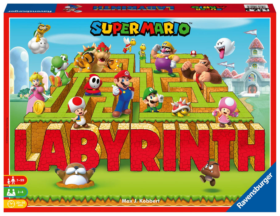 Ravensburger 26063 - Das verrückte Labyrinth Super Mario™ - mit den Figuren aus Super Mario™!" - ein Spieleklassiker für die ganze Familie!