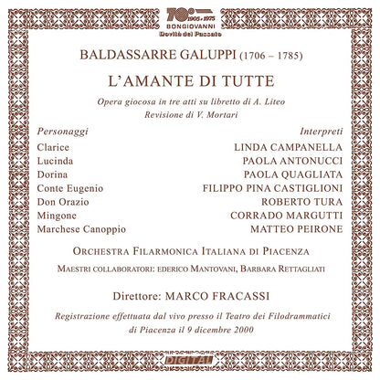 L'amante Di Tutte