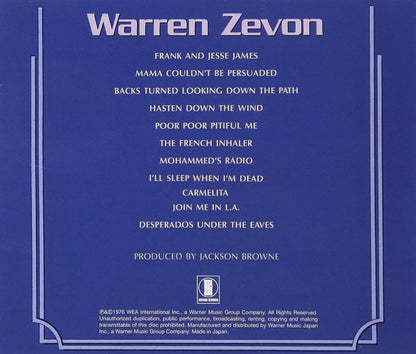 Warren Zevon (SHM-CD