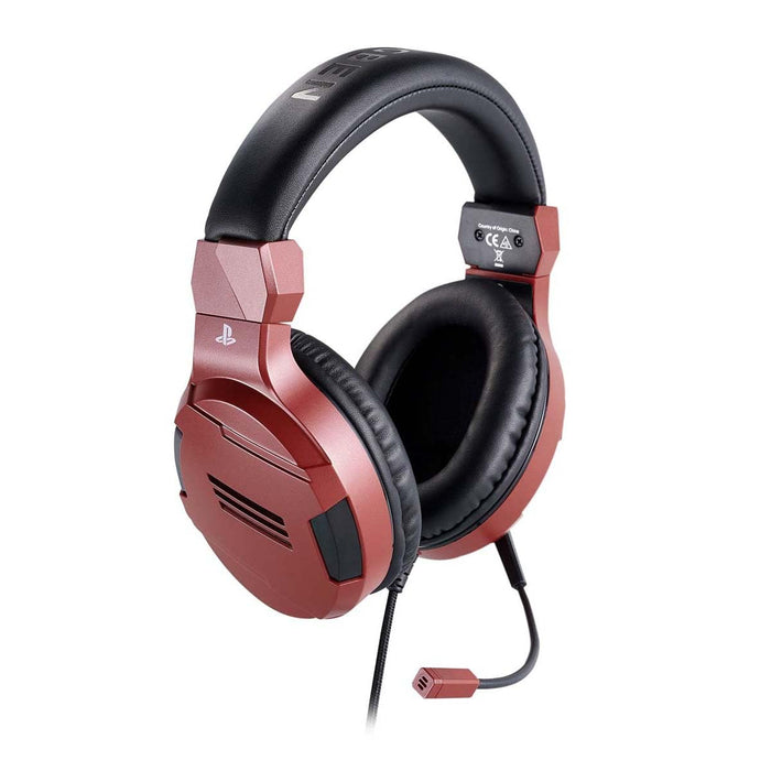 Playstation 4 HW Bigben Stereo Gaming Headset v3 (Red