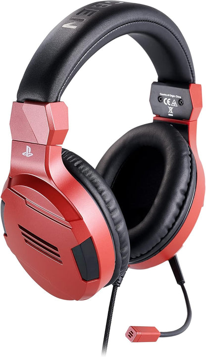 Playstation 4 HW Bigben Stereo Gaming Headset v3 (Red