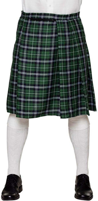 Boland - Schottenrock Mr Tartan, knielanger Kilt, Einheitsgröße, Wickelrock, Karneval, Verkleidung, Themenparty, Mottoparty