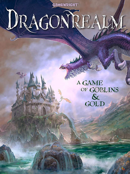 Gamewright | Dragonrealm | Board Game | Ages 10+ | 2-4 Players | 30 Minutes Playing Time
