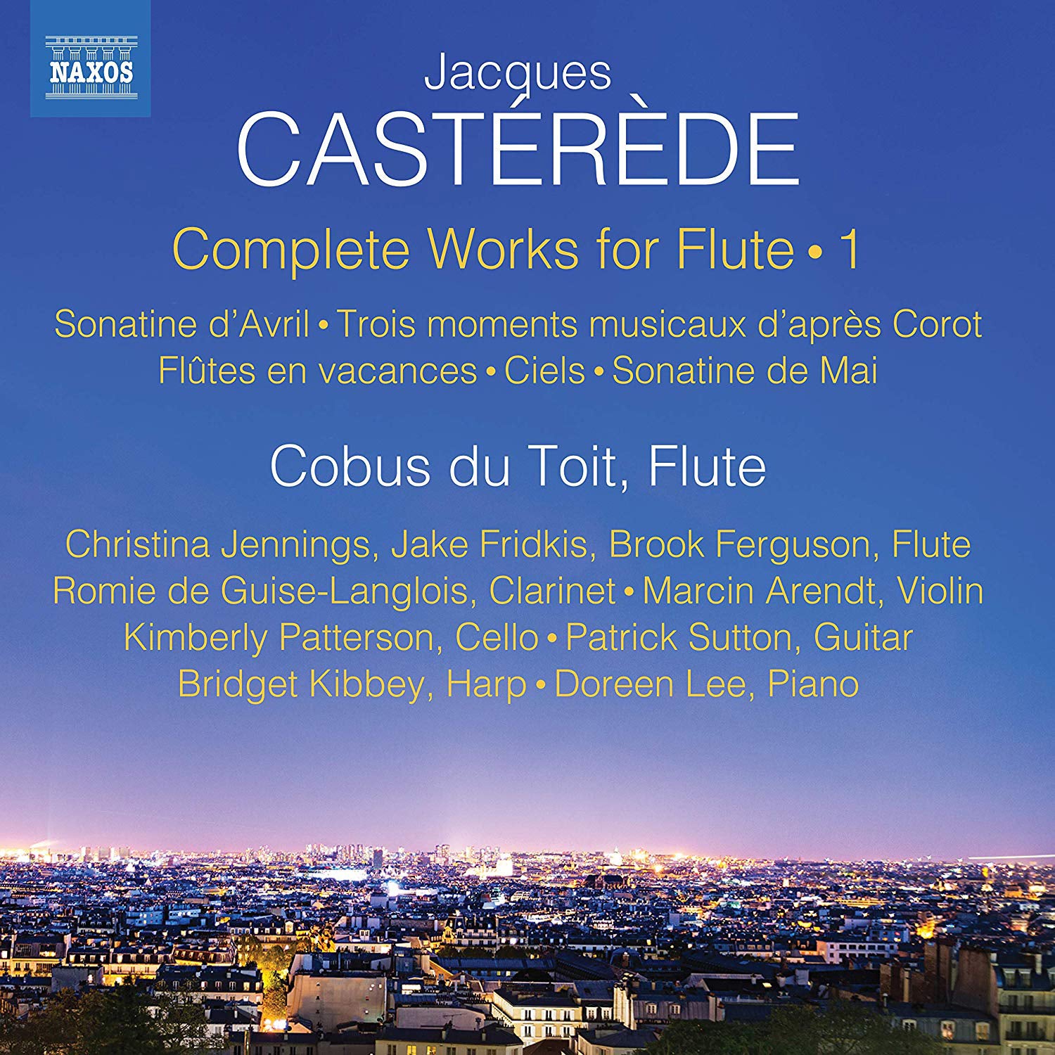Jacques Castérède: Complete Works for Flute - Volume 1