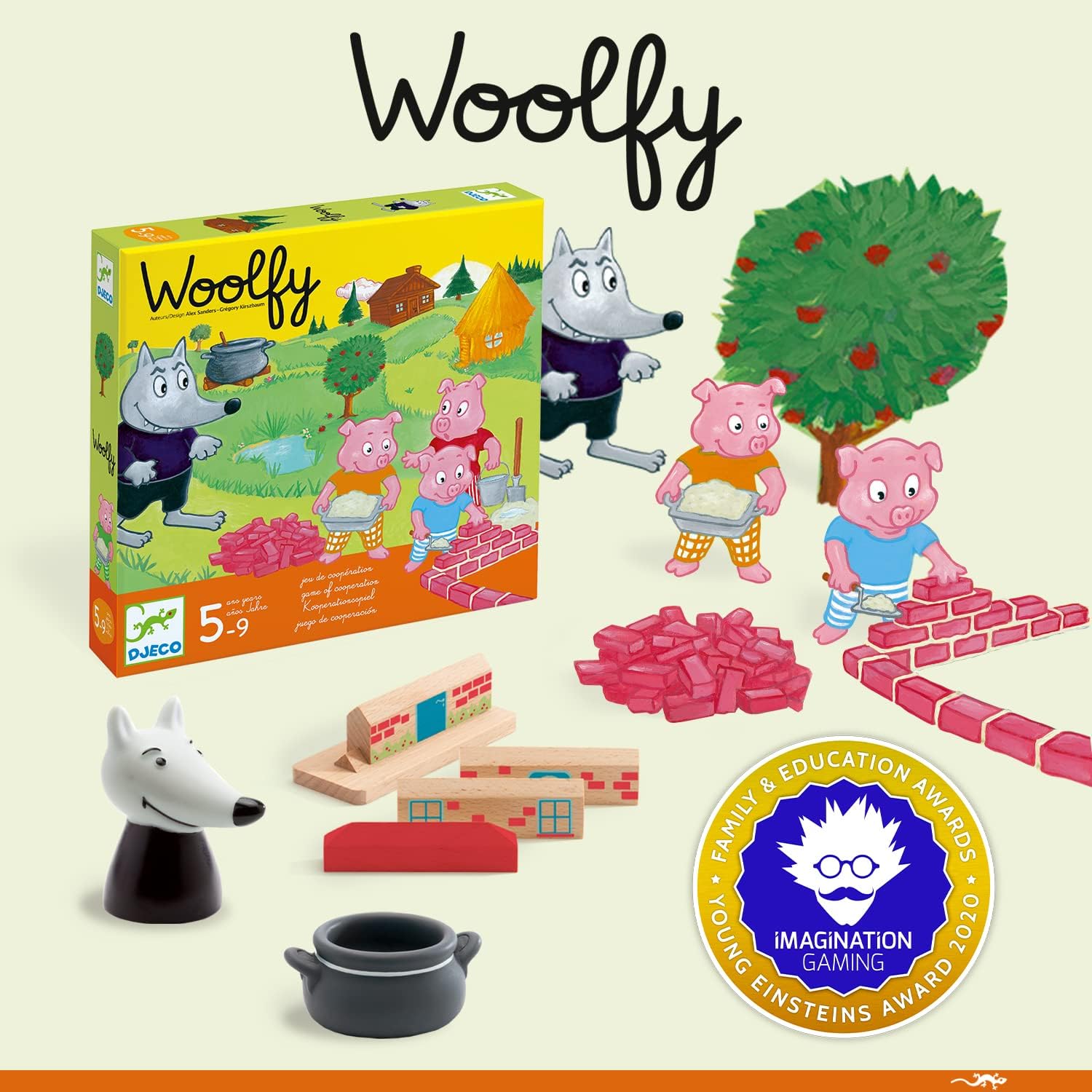 Djeco Game Woolfy