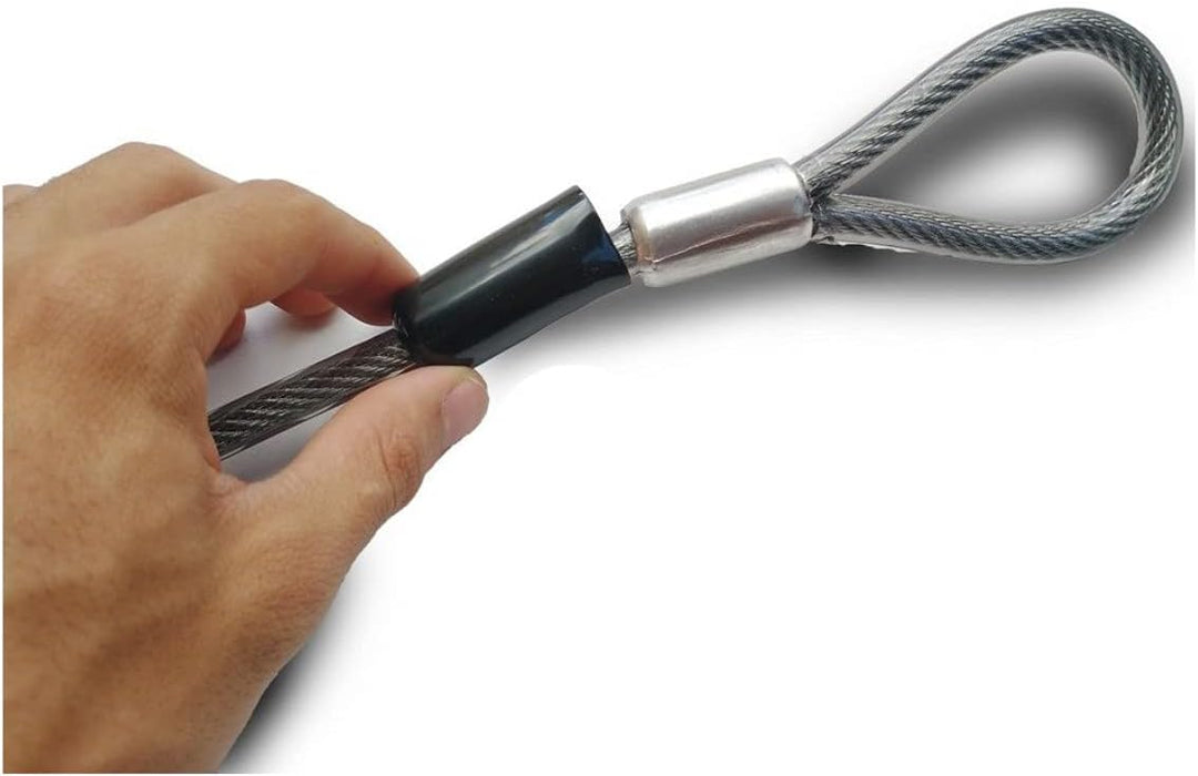 On Guard Neon U-Lock/Cable - Black - 115mm x 230mm x 13mm