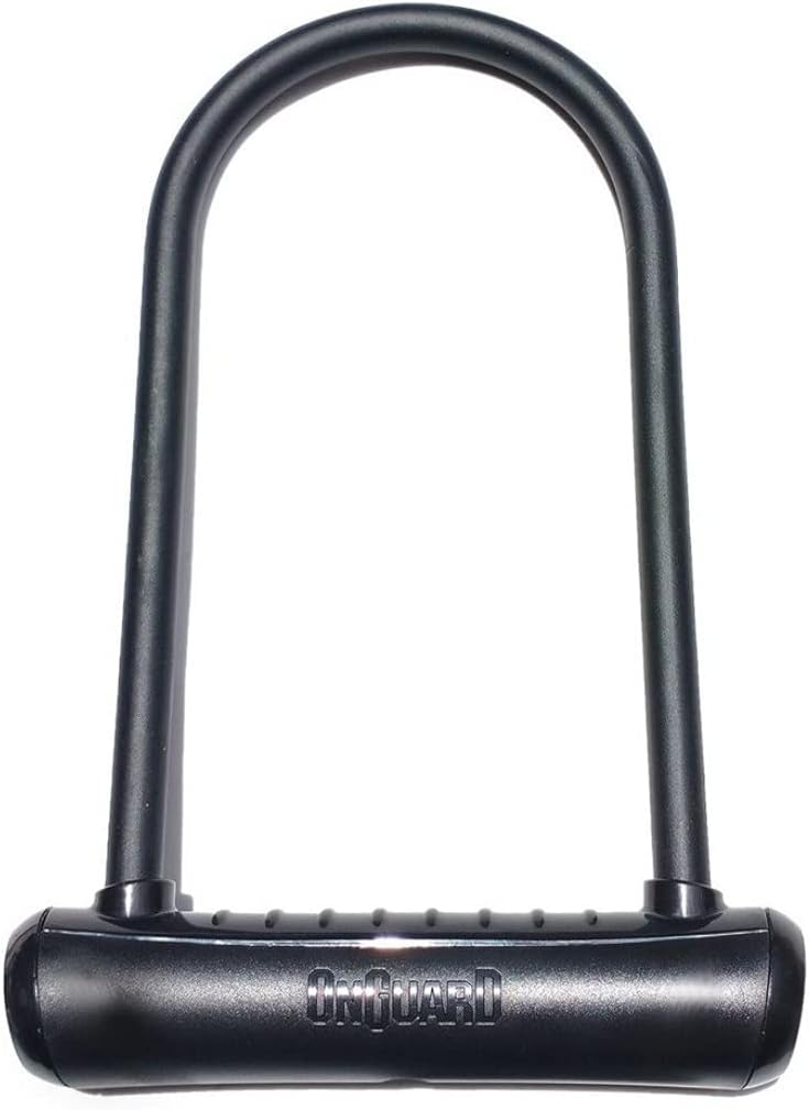 On Guard Neon U-Lock/Cable - Black - 115mm x 230mm x 13mm