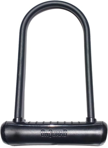 On Guard Neon U-Lock/Cable - Black - 115mm x 230mm x 13mm