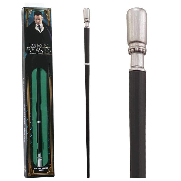 Der Percival Graves Zauberstab der Noble Collection (Fensterbox