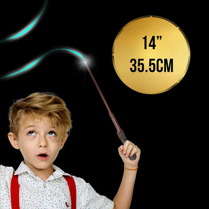 WOW! STUFF Harry Potter 14" Light Painting Wand, Official Wizarding World Collectables, Toys and Gifts, Role Play and Dress-up Costume Accessory for Fans, Girls and Boys, Ages 8 to Adult, Classic