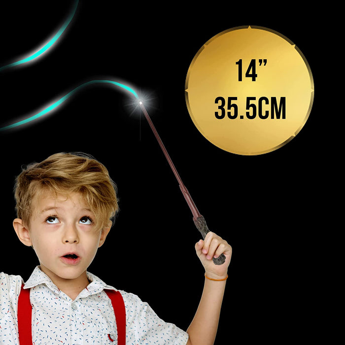 WOW! STUFF Harry Potter 14" Light Painting Wand, Official Wizarding World Collectables, Toys and Gifts, Role Play and Dress-up Costume Accessory for Fans, Girls and Boys, Ages 8 to Adult, Classic