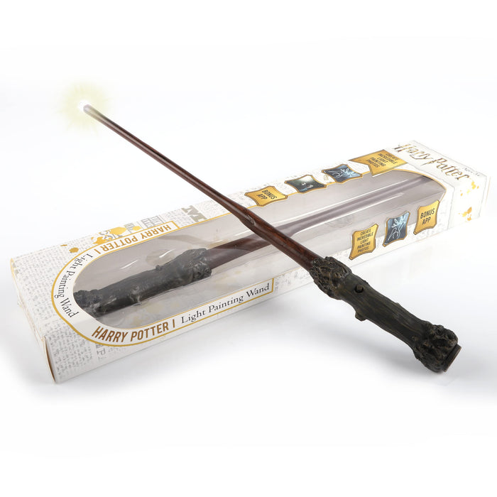WOW! STUFF Harry Potter 14" Light Painting Wand, Official Wizarding World Collectables, Toys and Gifts, Role Play and Dress-up Costume Accessory for Fans, Girls and Boys, Ages 8 to Adult, Classic