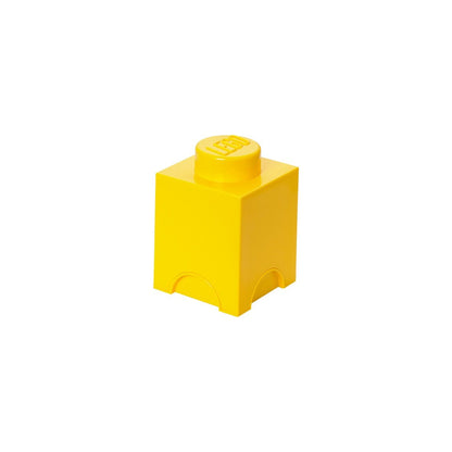 Contenitore Lego Brick 1 Giallo