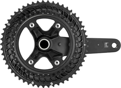 Shimano FC-R7000 105 double chainset, HollowTech II 175 mm 53 / 39T, black