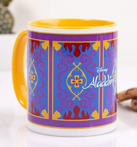 Pyramid Aladdin (Magic Carpet) Yellow Inner Coloured Mug