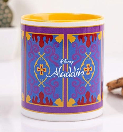 Pyramid Aladdin (Magic Carpet) Yellow Inner Coloured Mug