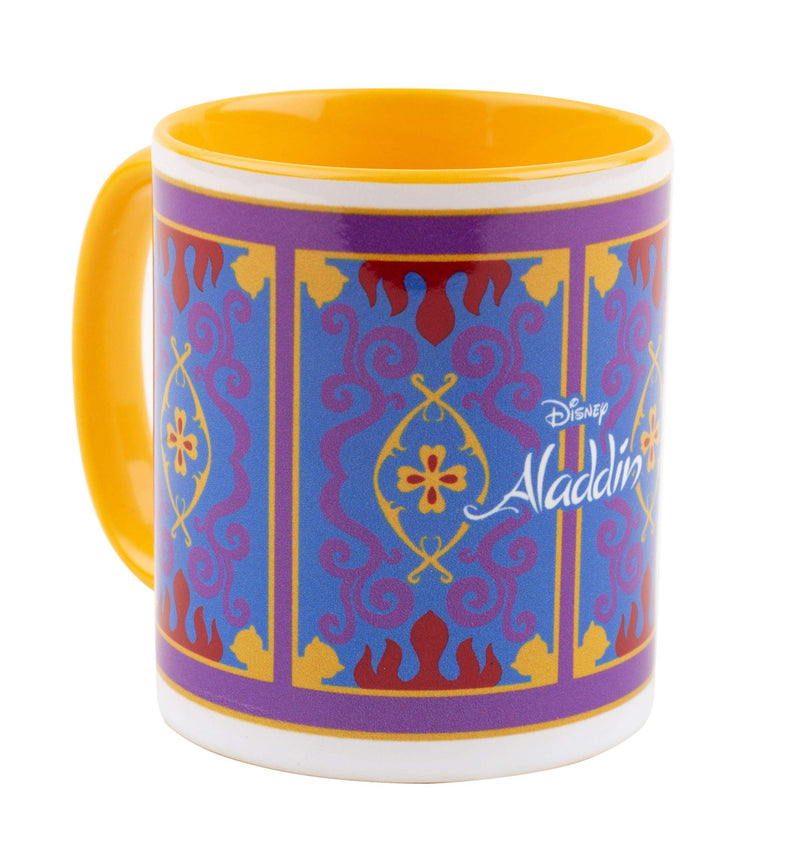 Pyramid Aladdin (Magic Carpet) Yellow Inner Coloured Mug