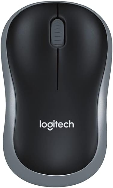 Logitech MK270 Wireless Keyboard and Mouse Combo for Windows, QWERTY US International Layout - Black