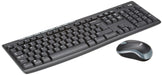 Logitech MK270 Wireless Keyboard and Mouse Combo for Windows, QWERTY US International Layout - Black