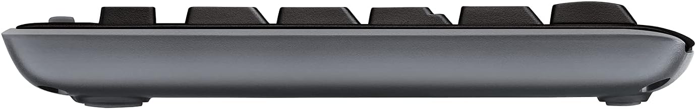 Logitech MK270 Wireless Keyboard and Mouse Combo for Windows, QWERTY US International Layout - Black