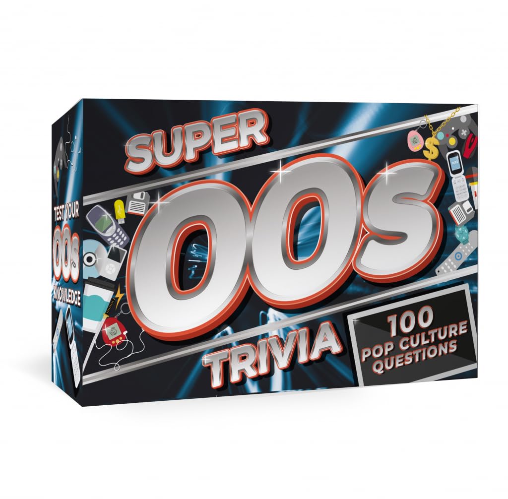 Super 00'S Decade Trivia, Gift Republic Totally 90' Super 00's Decade Trivia, Multi