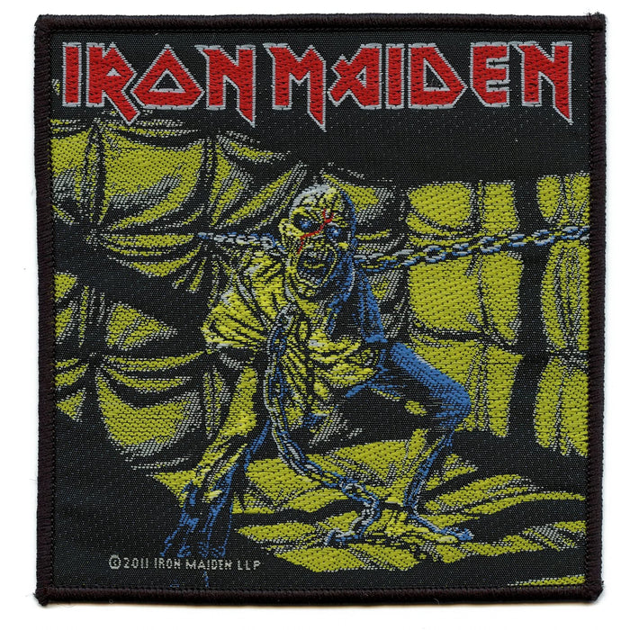 Iron Maiden Piece of Mind Patch Album Art Heavy Metal Woven Sew On Applique
