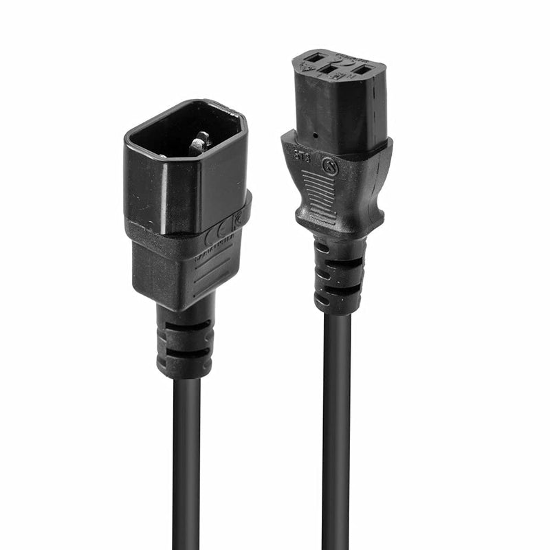 Lindy 0.5m IEC C14 to IEC C13 Extension Power Cable