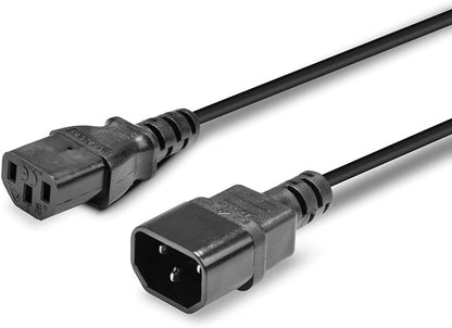 Lindy 0.5m IEC C14 to IEC C13 Extension Power Cable