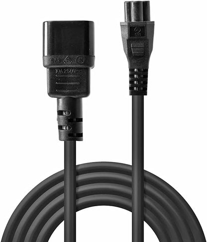 LINDY 30340 1m IEC C14 an IEC C5 Netzkabel