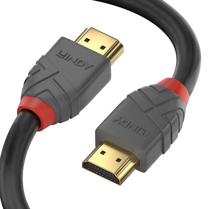 LINDY High Speed HDMI Kabel. 2,0m Anthra Line, schwarz