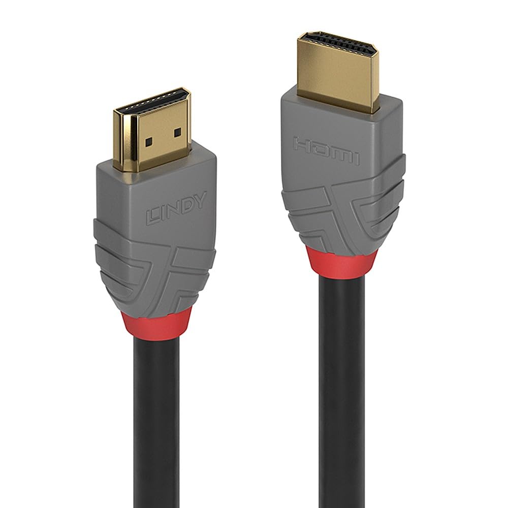 LINDY High Speed HDMI Kabel. 2,0m Anthra Line, schwarz