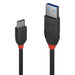Lindy 36916 - Cable USB (1 m, USB A, USB C, 3.1 (3.1 Gen 1), 10000 Mbit/s, Negro
