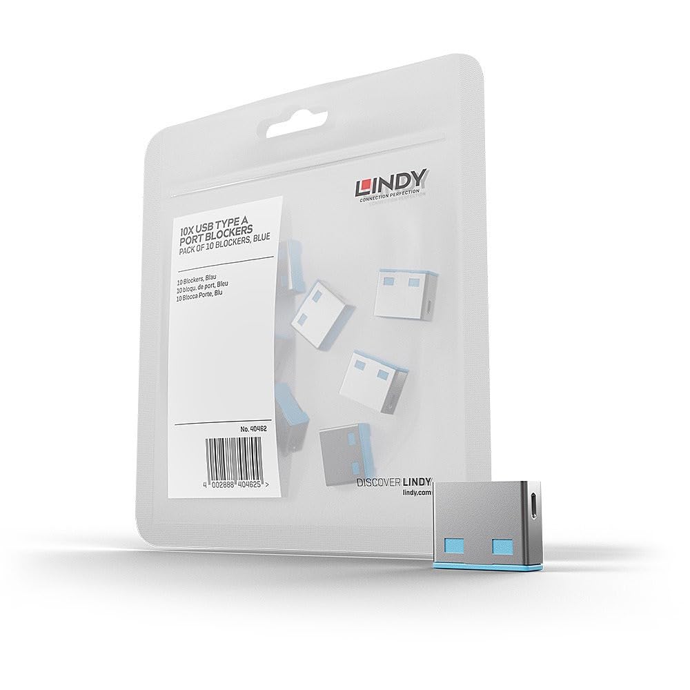 LINDY USB Port Blocker (without key) - Pack of 10 Colour Code: