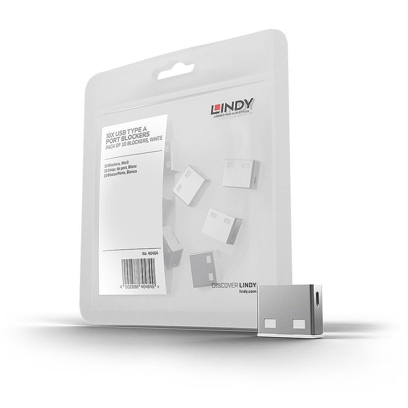 LINDY USB Port Blocker (without key) - Pack of 10 Colour Code: