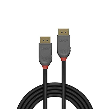 Lindy 5m DisplayPort 1.2 Cable, Anthra Line