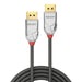 LINDY 2m DisplayPort 1.4 Cable, Cromo Line